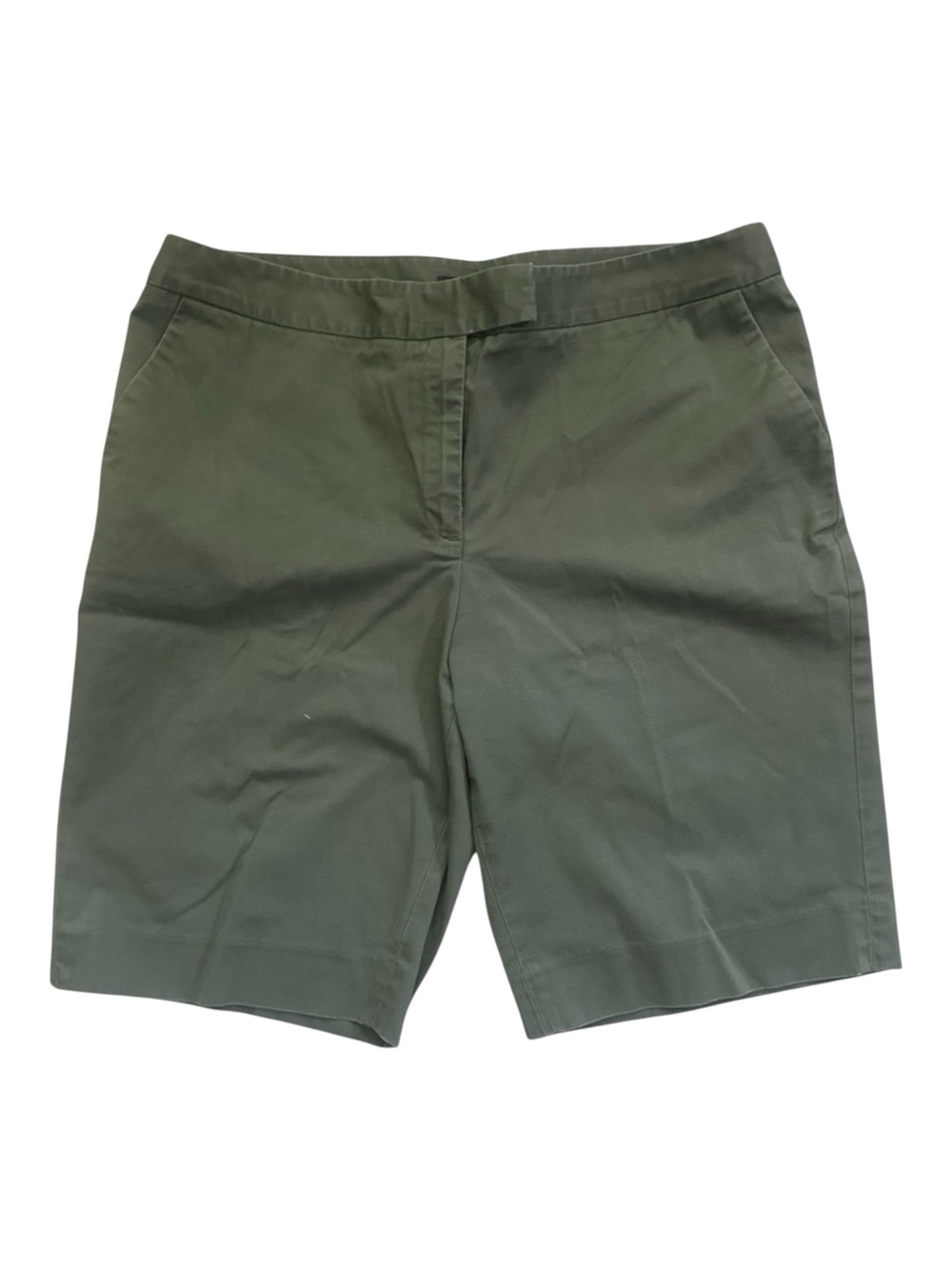Jones New York Bermuda Shorts Army Green Size 14